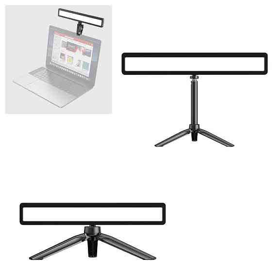 Лампа для конференції LED панель для монітора 2500-9000К Apexel APL-FL06 Київ