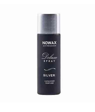 Ароматизатор  Novax Deluxe Spray  50 мл SILVER Сміла