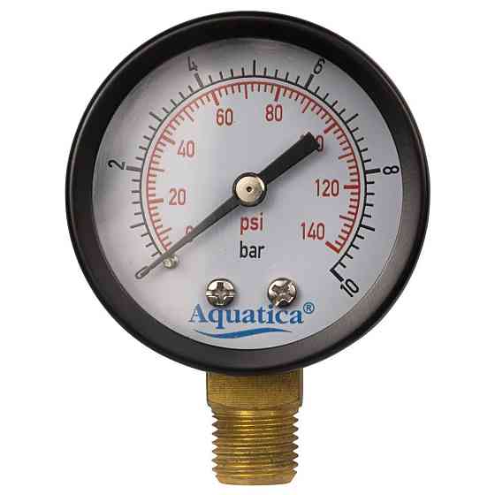 Манометр радіальний 0-10 бар 50мм AQUATICA (779538) Рівне