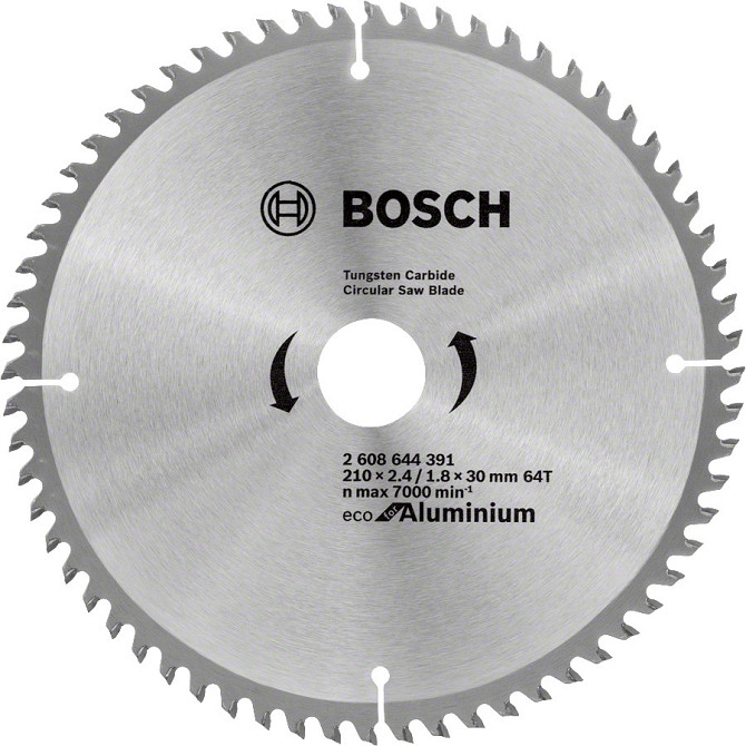 Диск пильный Bosch Eco AL 210x30-64T (2608644391) Коломия - фото 3