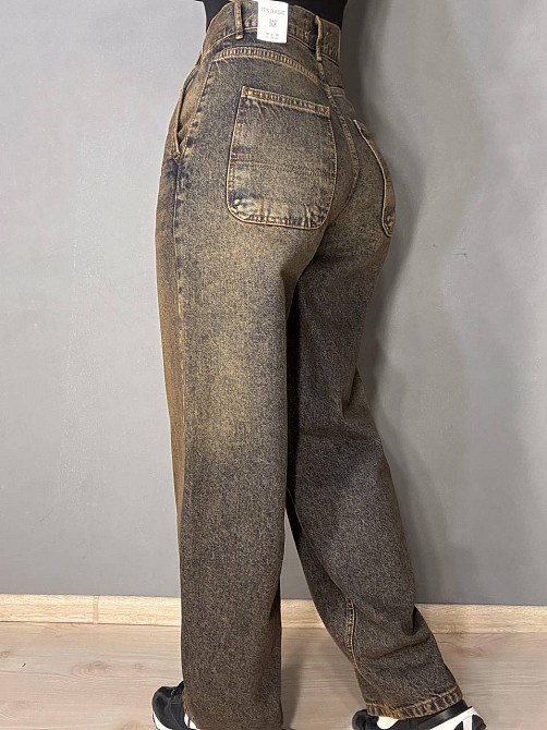 Джинсы женские It’s Basic 2952-17 skater baggy бананы коричневые, коричневый, 36, 36, 76 см, 108 см Киев - изображение 11