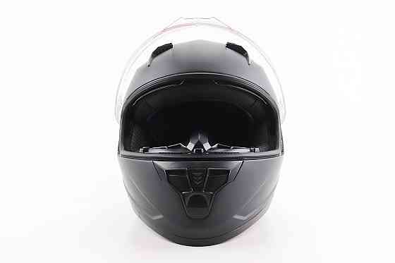 Шолом інтеграл, закритий (сертифікація DOT)+відкидні окуляри BLD-M67 L (59-60см), ЧОРНИЙ матовий Киев