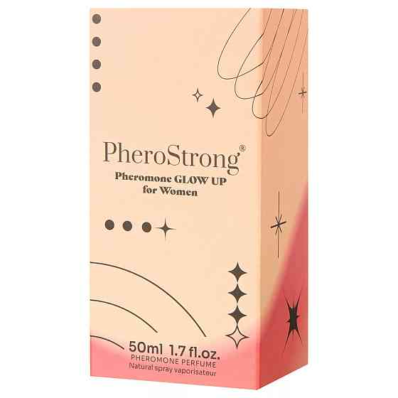 Парфюм с феромонами для женщин PheroStrong Glow up, 50 мл Sex Aura Киев
