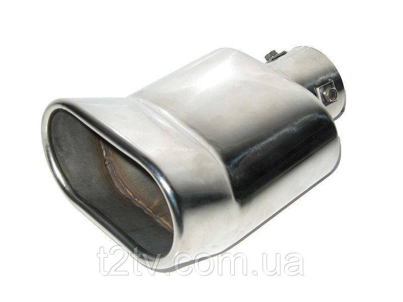 Насадка на глушник 0364 d-62мм нержавіюча сталь Вінниця - фото 1