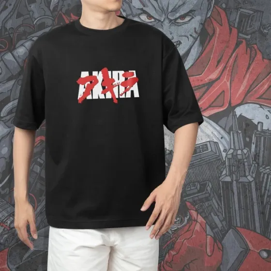 Футболка чоловіча з  принтом Akira 2 Розмір 48 Anime0860 Дніпро