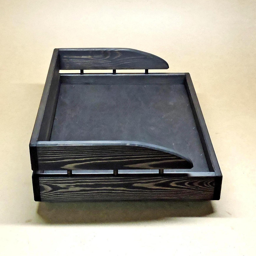 Лежак деревянный для собаки 