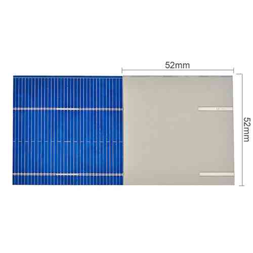 Солнечный элемент ячейка 10шт, 52x52мм поликристаллическая панель Винница