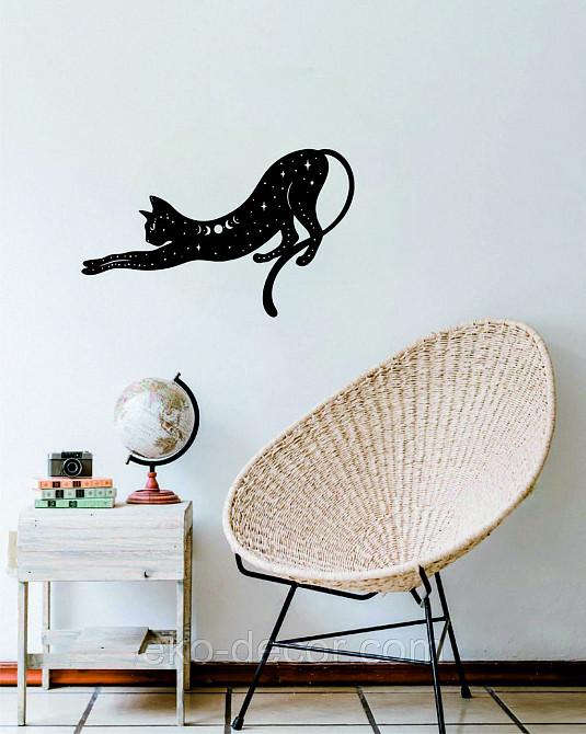 Декоративне настінне 3D Панно «Кіт» Декор на стіну з об'ємом Київ - фото 10