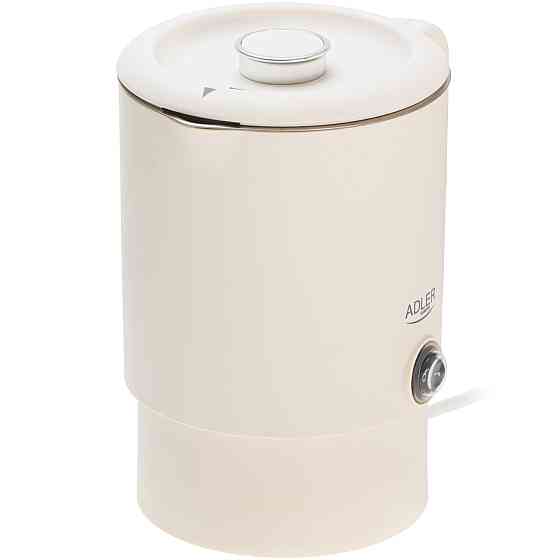 Електрочайник Adler AD 1388b дорожній 650Вт/ 0.8л/ подвійні стінки/ автовимкнення/бежевий Вінниця