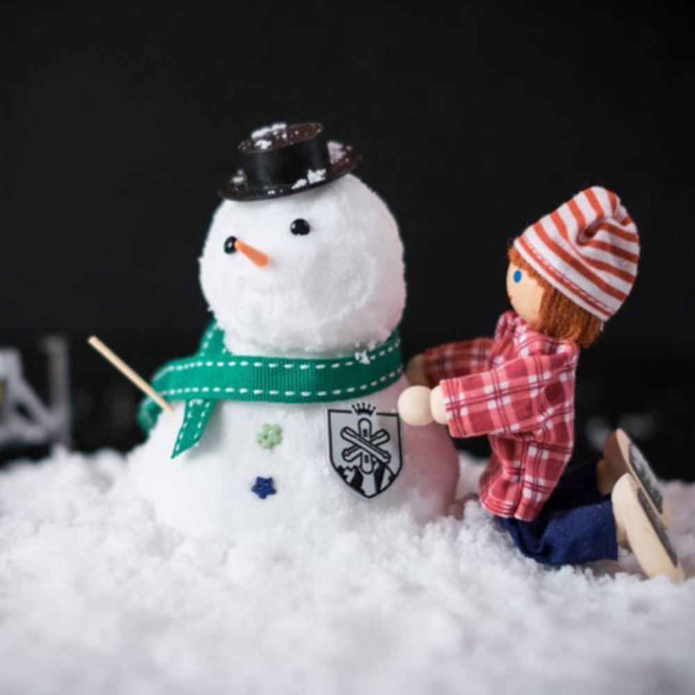 Искусственный снег с добавлением воды 50 г для моделирования и лепки снеговиков Одесса - изображение 2