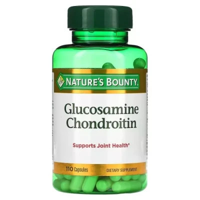 Витаминно-минеральный комплекс Nature's Bounty Глюкозамин и Хондроитин, Glucosamine Chondroitin, 110 капсул (NRT-00238) Винница - изображение 1