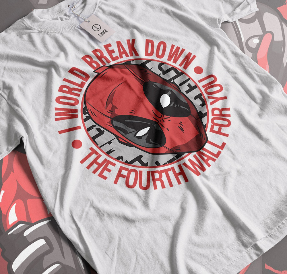 Футболка з аніме принтом Суперхеро Біртхдай Суперхеро Гіфт оверсайз (S/M/L) Чорний AnimeJ1095 Дніпро - фото 1