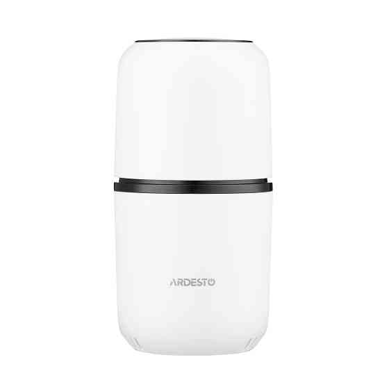 Кавомолка ARDESTO роторна 150Вт, об'єм зерен-80г, пластик, білий Киев