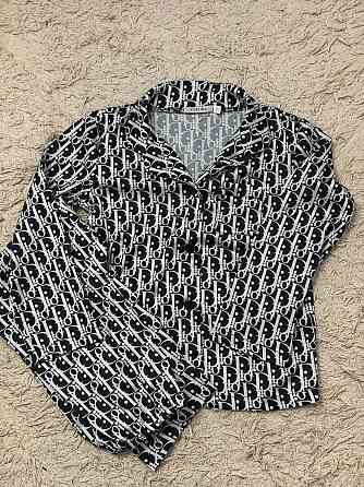 Дитяча піжама із сатину Сірий Діор 134-140 Харків