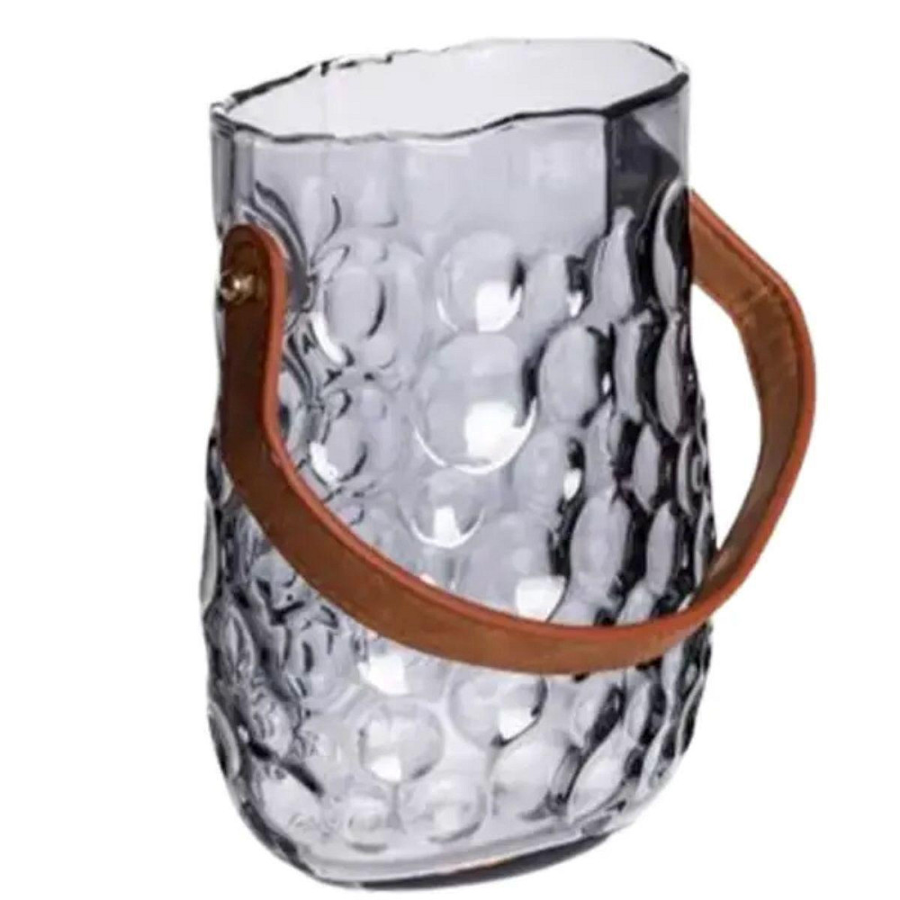 Ваза сумочка с ручкой 13×9.5×18 см декоративная Серый HP-19-153-5 Киев - изображение 6