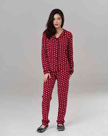 Женский комплект Интерлок - Котики - Family look мама/дочка Nicoletta 96779 S Киев