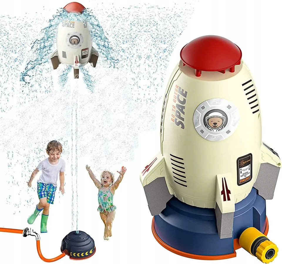 Детская водная ракета - разбрызгиватель с подключением воды Kruzzel (24960) Нововолынск - изображение 2