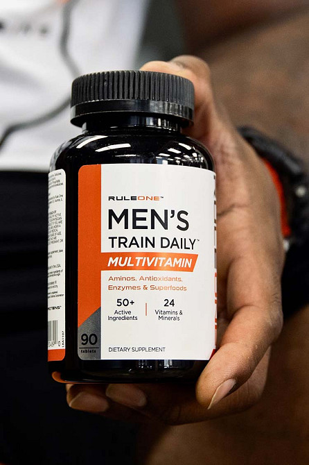Комплекс вітамінів для чоловіків Rule 1 Men's Train Daily MultiVitamin 90 tablets Луцьк - фото 3