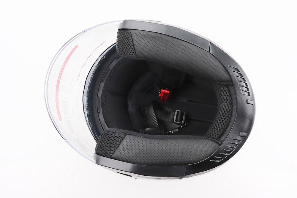 Шолом відкритий+відкидні окуляри BLD-708 М (57-58см), ЧОРНО-СИНІЙ "Bulldog" Киев - изображение 7