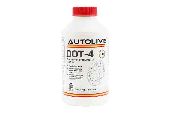 Гальмівна рідина "DOT-4", 400ml Бершадь
