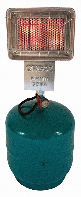 Газовий обігрівач керамічний SB-601 із захисною решіткою  (можна докомплектувати балоном на 2,4 літра) Київ - фото 5