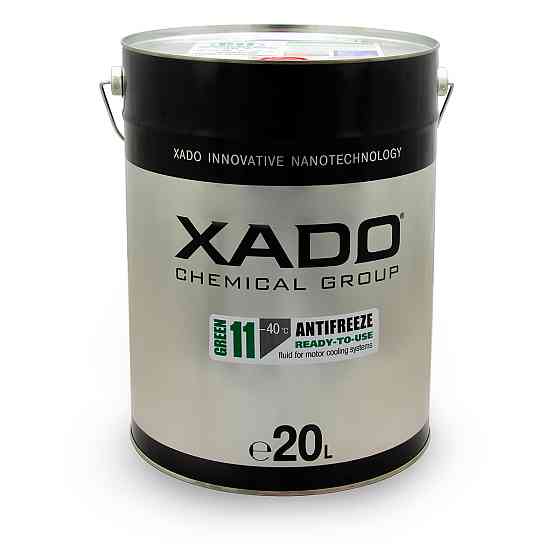Антифриз Xado Antifreeze Green G11 -40⁰С готовый зеленый 20л Львов