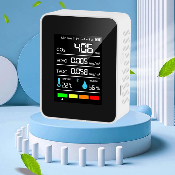 Детектор якості повітря MT05 Monitor CO2 (Білий) Вінниця