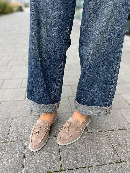 Лофери жіночі GREMMY 208 капучіно (весна-осінь, замша натуральна) (5513) 38 Коломыя - изображение 1