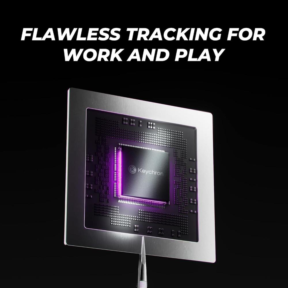 Бездротова ігрова миша Keychron M3 8K Black, PixArt 3950, 30000 DPI, 8000 Гц, Bluetooth 5.3, 2.4 ГГц, USB-C, 79 г Київ - фото 8