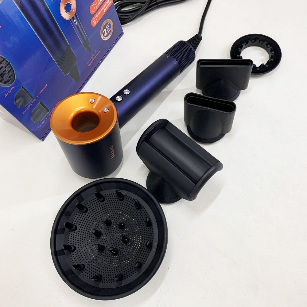 Дорожній фен для волосся MAGIO MG-162 1500 Вт, Фен для дому та салону дорожній укладання VX-20 Київ - фото 3