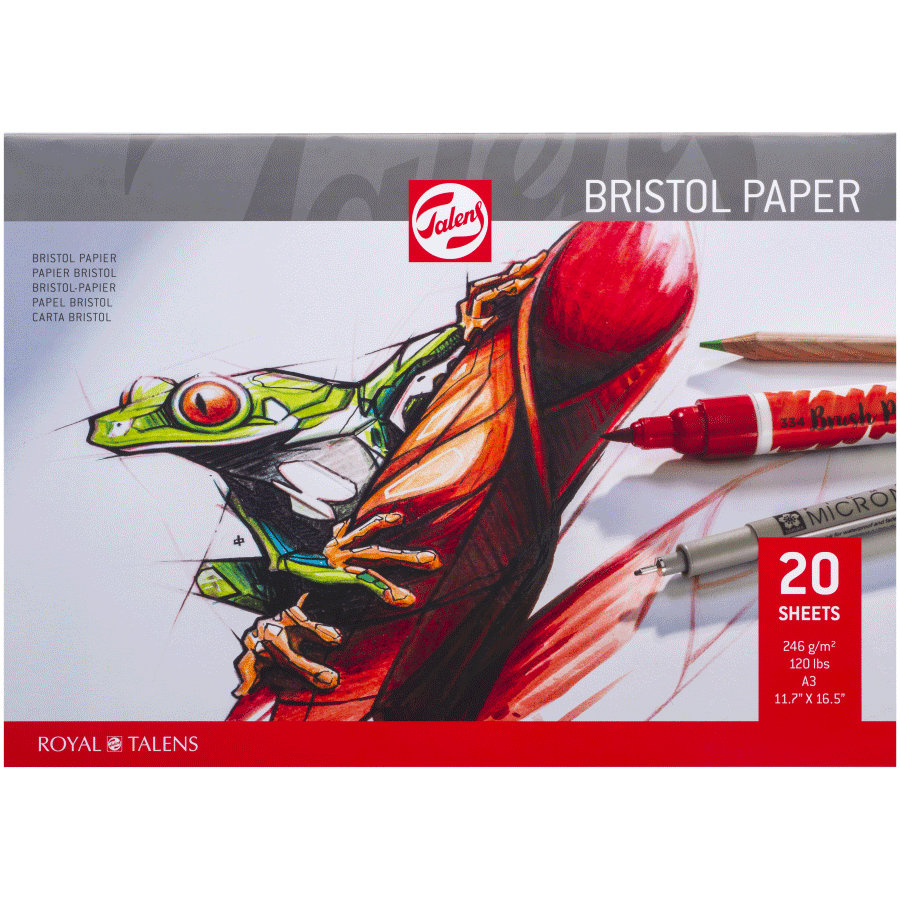 Склейка для рисунку BRISTOL А3 246г/м2 20л. Royal Talens Киев - изображение 1