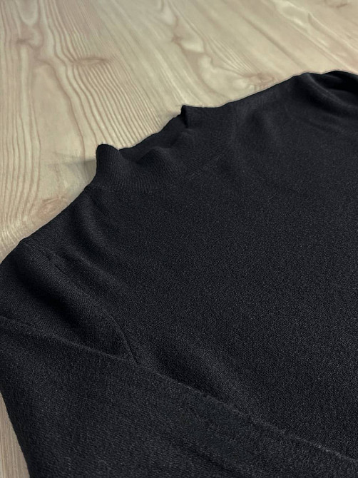 Светр жіночий A-N 106 водолазка гольф з коміром стійкою базовий, чорний, one size Київ - фото 11