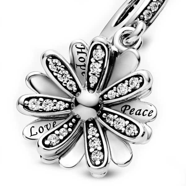 Серебряный шарм Пандора  