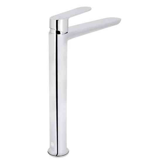 Змішувач для раковини Qtap Evia QTEVI269CRM47577 (k30), одноважільний, високий, Chrome Харків
