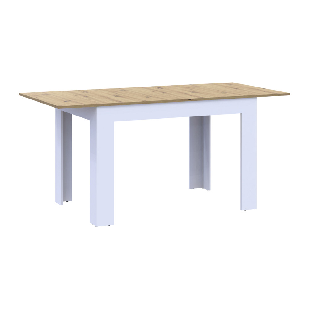 Стіл на кухню Doros Флінт 120(170)х80х78 см Білий/Дуб артизан (DRS-011442) Дніпро - фото 5