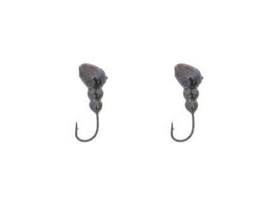 Мормишка вольфрам Мураха з отвором 4мм 0,81г black nickle (2шт/уп) ТМ FISHING ROI Київ