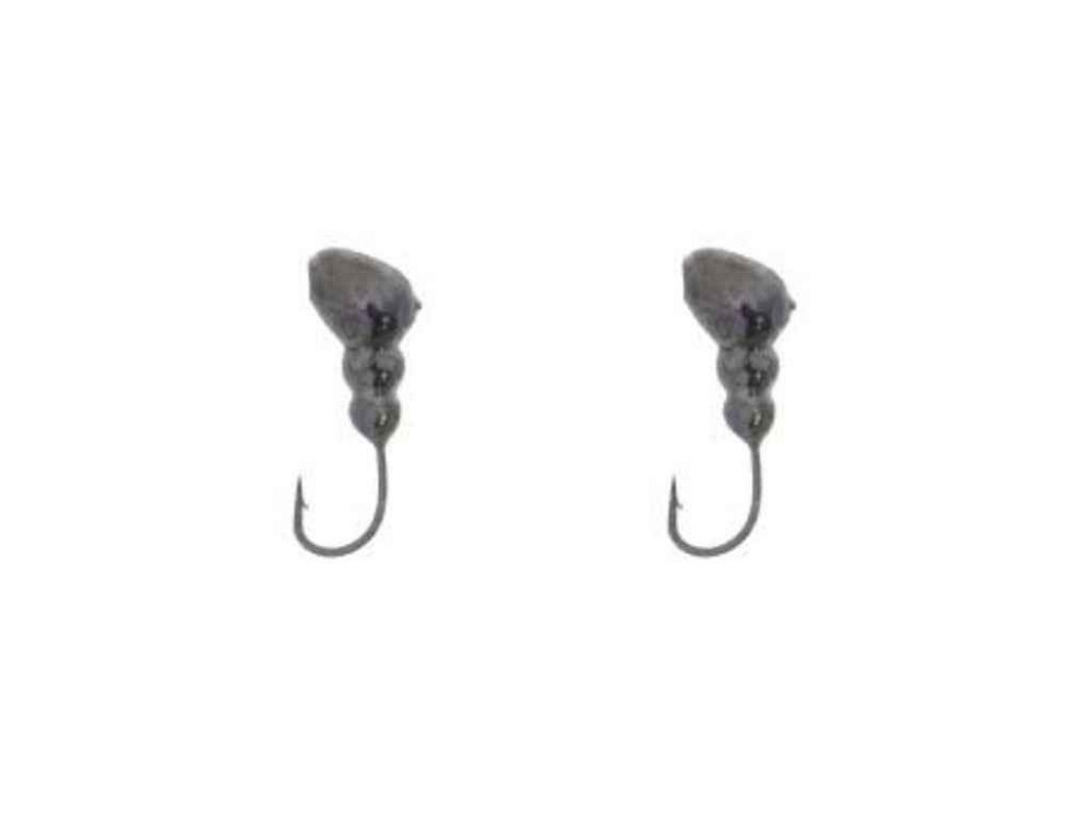 Мормишка вольфрам Мураха з отвором 4мм 0,81г black nickle (2шт/уп) ТМ FISHING ROI Київ - фото 1