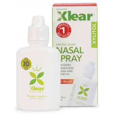 Минералы Xlear Натуральный солевой назальный спрей с ксилитом 22 мл (700596100015) Винница
