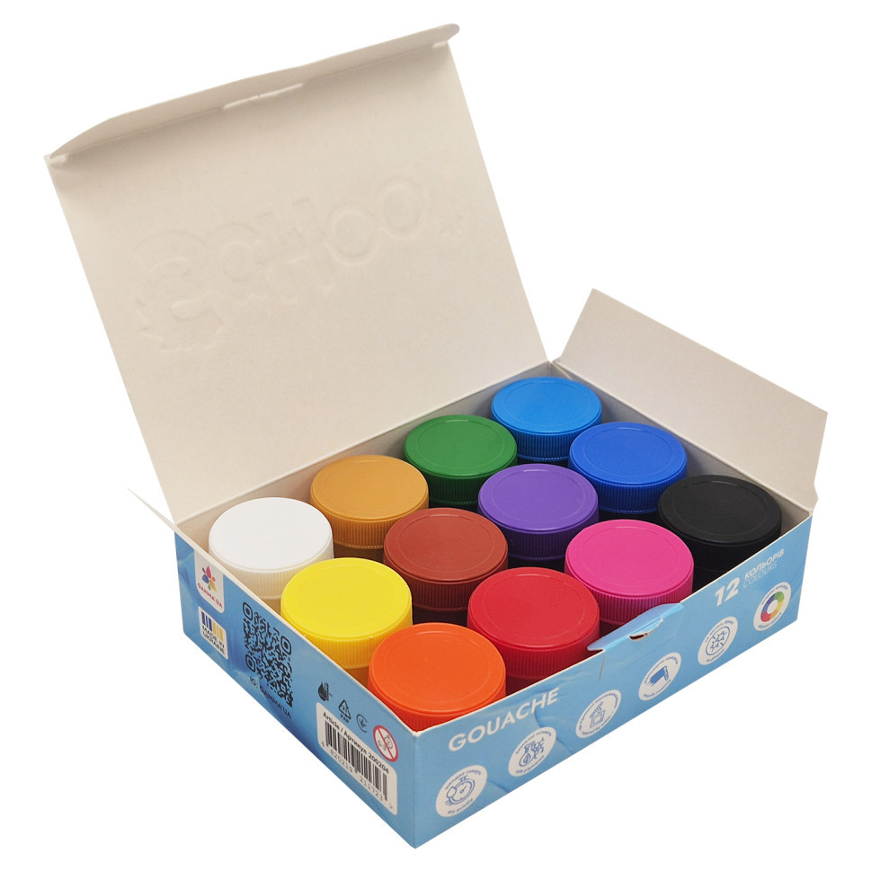 Детские гуашевые краски 