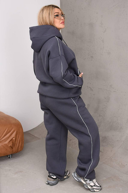 Жіночий теплий костюм з капюшоном Одеса - фото 1