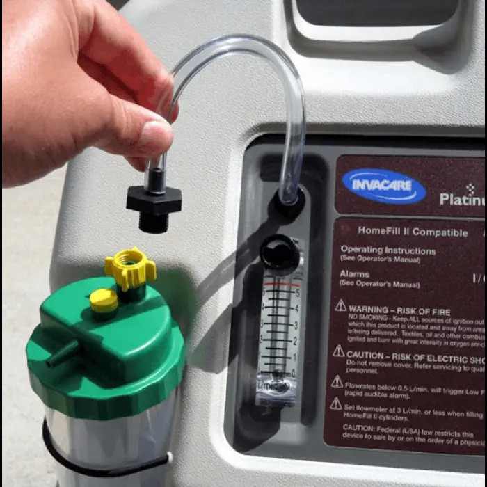 Адаптер з кисневою трубкою для зволожувача Дніпро - фото 3