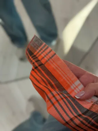 Женская фланелевая рубашка в клетке с свободной посадкой 42-60 Одесса