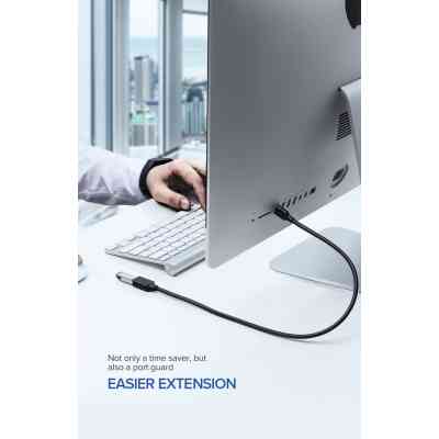 Дата кабель USB 3.0 AM/AF 2.0m US129 Black Ugreen (10373) Вінниця