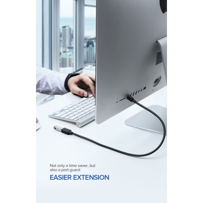 Дата кабель USB 3.0 AM/AF 2.0m US129 Black Ugreen (10373) Вінниця - фото 6