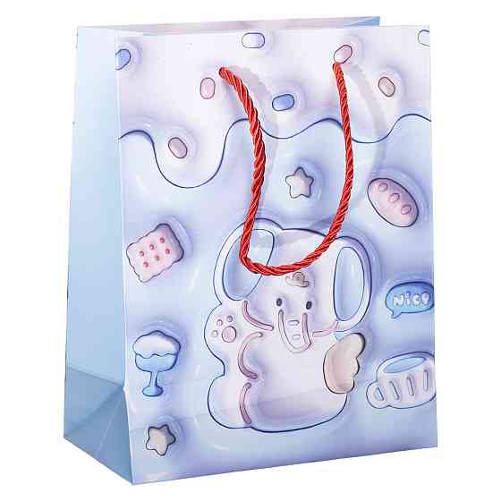 Yiwu Набір подарункових пакетів з паперу 12 (шт.) картонні гарні пакети для подарунків 18×10×22 Коломия