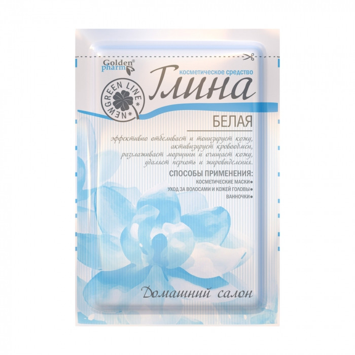 Глина бiла косметична Голден-Фарм 60 г Луцьк - фото 1