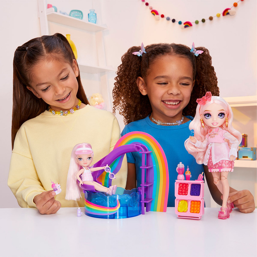 Ігровий набір з лялькою Rainbow High – Веселкове свято в басейні Дніпро - фото 3