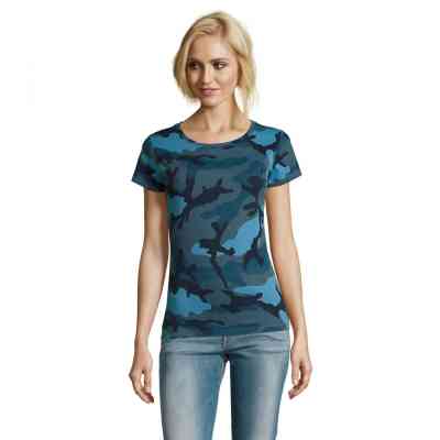 Футболка Sol's Camo women синій камо S (01187536S) Вінниця