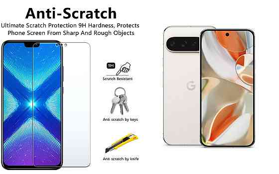 Защитное стекло NeoGlass для Google Pixel 9, Pixel 9 Pro, Pixel 9 Pro XL – ультрапрозрачное и устойчивое Киев