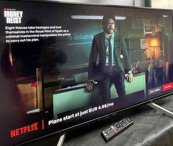 Телевізор: SONY 49" Wi-Fi Android 4K KD-49XF7596. Харків